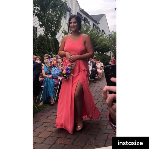 Azazie Dresses & Skirts - Azazie “Watermelon” Bridesmaid Dress